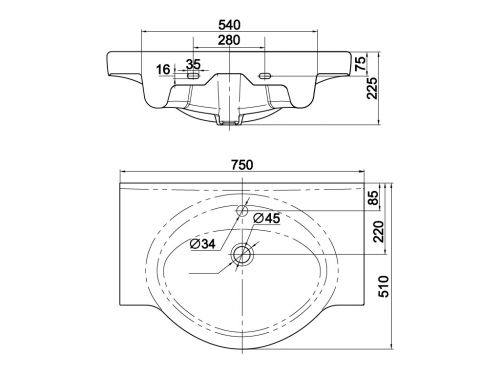 semi-recessed_wash-basin_nord_750dr