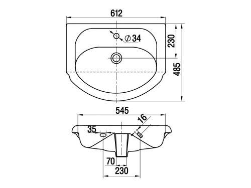 semi-recessed_wash-basin_verona_612dr