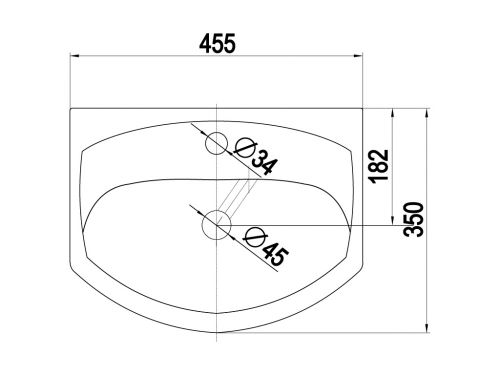 semi-recessed_wash-basin_leader_450dr